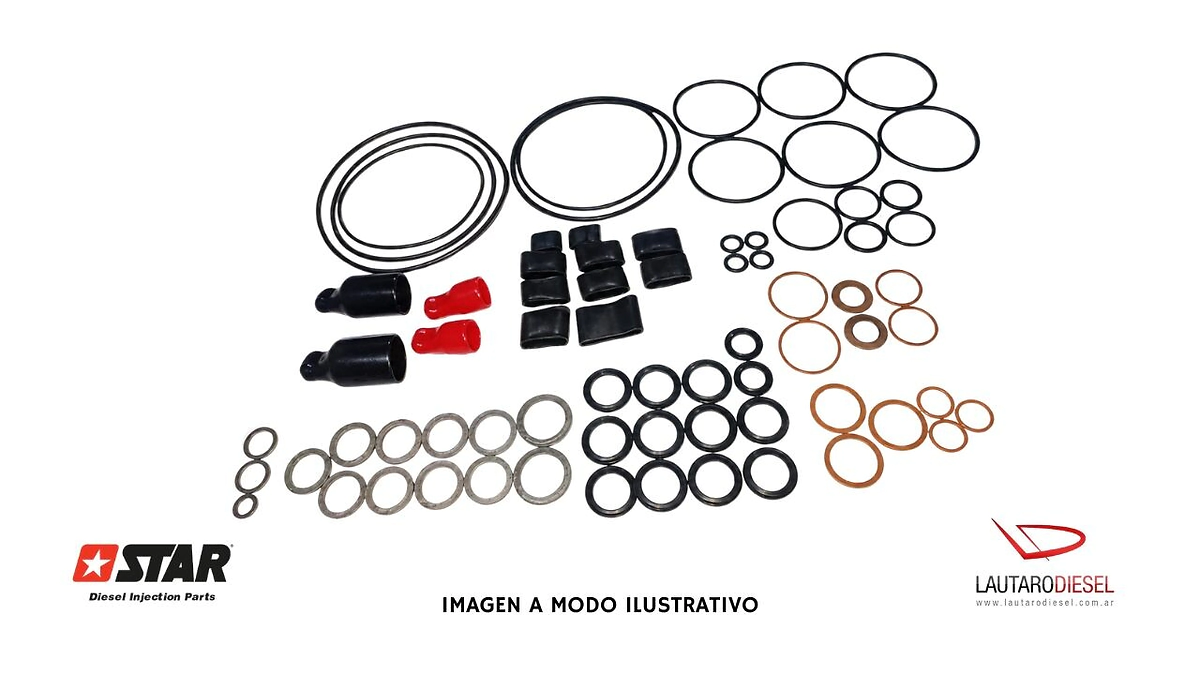 Star Denso juego de orings bomba Denso HP0 0940400010, hay Spaco 17175