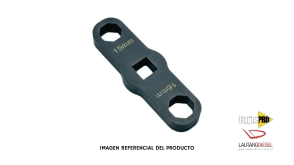 Llave para aflojar portatobera de 8 caras 