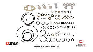 Star Diesel kit de juntas para bomba inyectora DP200, hay Delphi