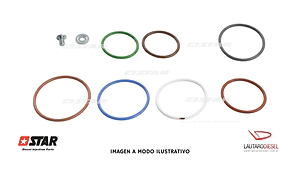 Star diesel kit orings para Cummins EUI M11 L10 3411753 3411754 3411755 3411756 3411758 3411763 3652540 4026222 4061851 4902925 4903319 4903472 4928171, hay kit Engine Pro