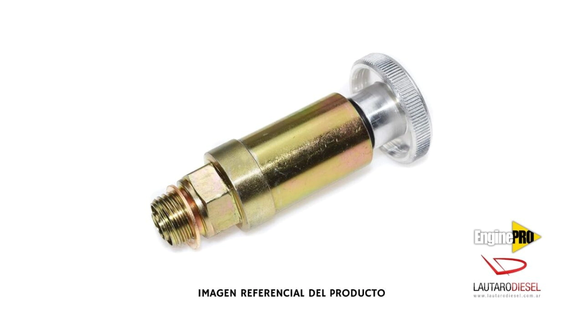 Engine Pro cebador bombin manual corto con resorte