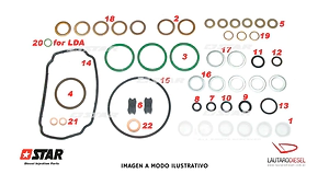 Star Denso kit bomba 146600-1120 9461610423 14642-..
