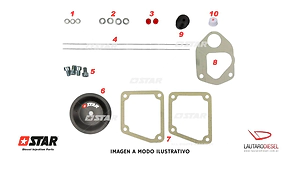 Star diesel kit reparacion TPS bomba inyectora Scania