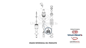 Umum kit herramientas para reparar actuador Delphi Volvo 2 pin EUI E2 206-0379