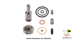 Alternativa Engine Pro kit reparacion para inyector Scania Cummins ISX QSX XPi valvulas orings pastilla bolilla, es para 6 inyectores, 6 items de cada uno en el kit