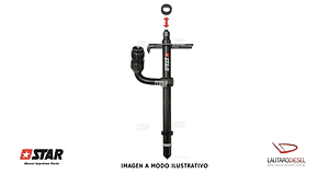 Star sello de retorno de goma inyector lapiz Stanadyne para John Deere, Spaco 07323