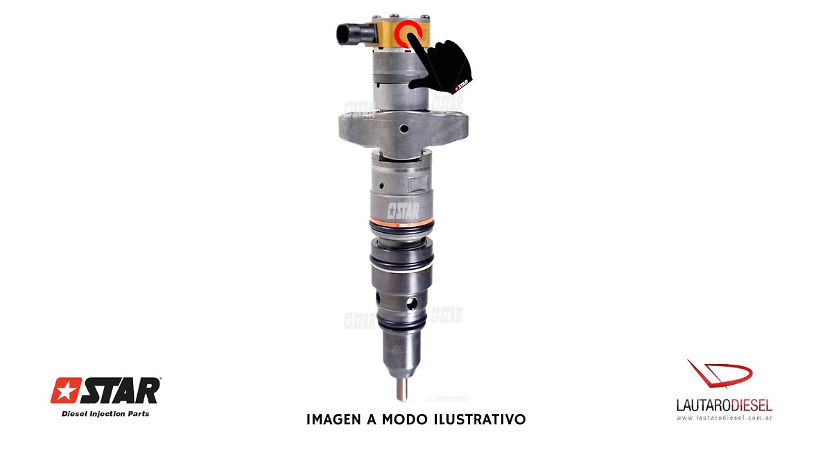 Star Solenoide para inyector CAT C7 C9, hay marca Engine Pro tambien SOLC9C7 C7-026