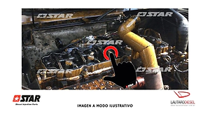 Star Kit oring EXTERNOS para inyector CAT C9 C-9 (Hay internos tambien)