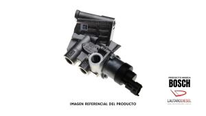 Bosch Valvula reguladora de presion Volvo Deutz Renault con base de aluminio y valvula de descarga completa, incluye la 0928400670 7421103266 21060258 VOE21060258 0211-3724 02113724 0211-3830 02113830