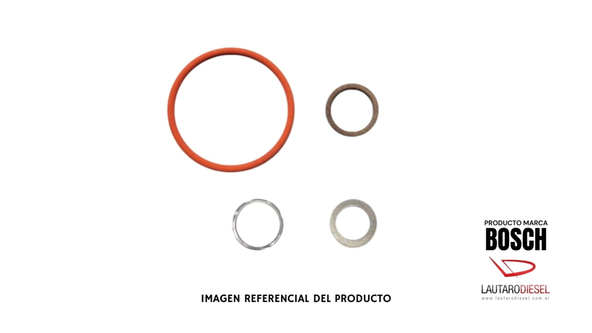 Bosch Kit de empaques - junta sinterizada para inyector 0445120384 0445120092 0445120257, hay Star